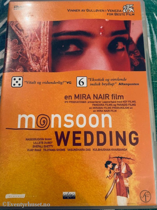 Momsoon Wedding. 2001. Dvd. Dvd