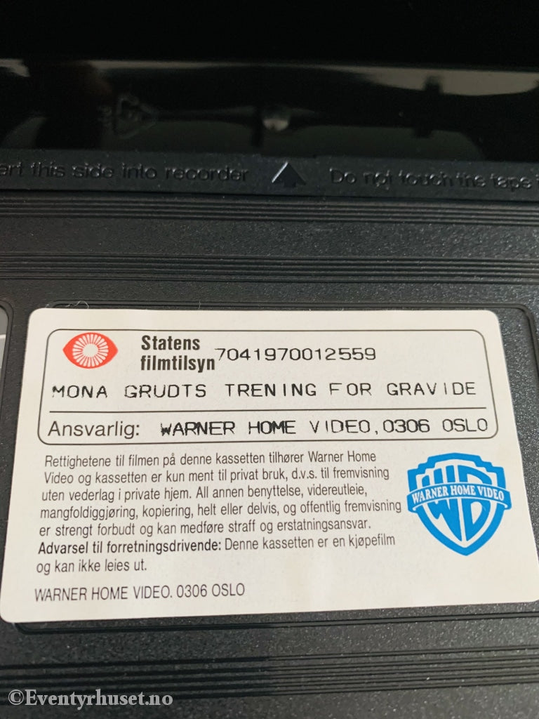 Mona Grudt - Trening For Gravide. 1996. Vhs. Vhs