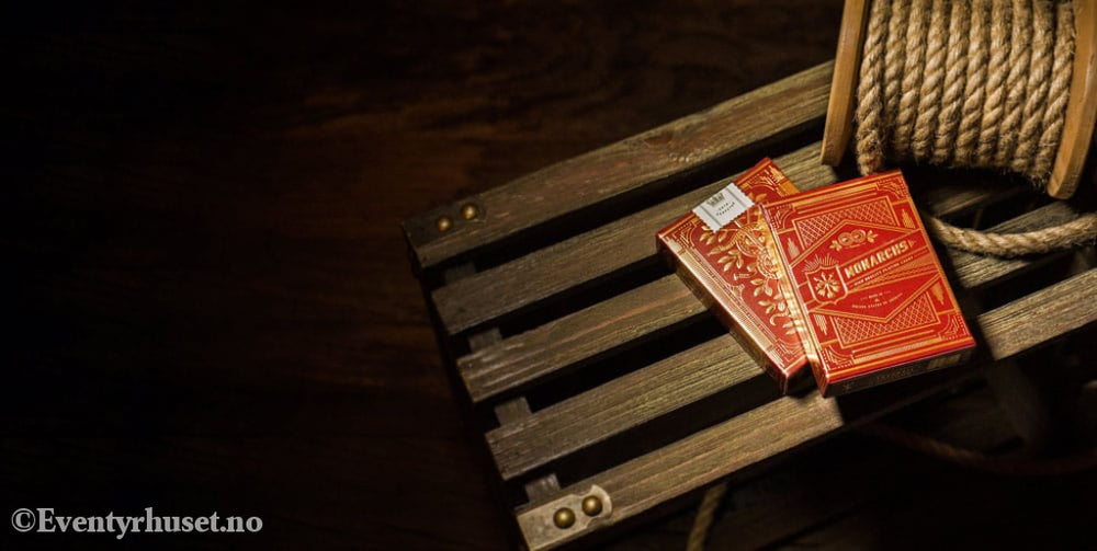 Monarchs Playing Cards Red Games