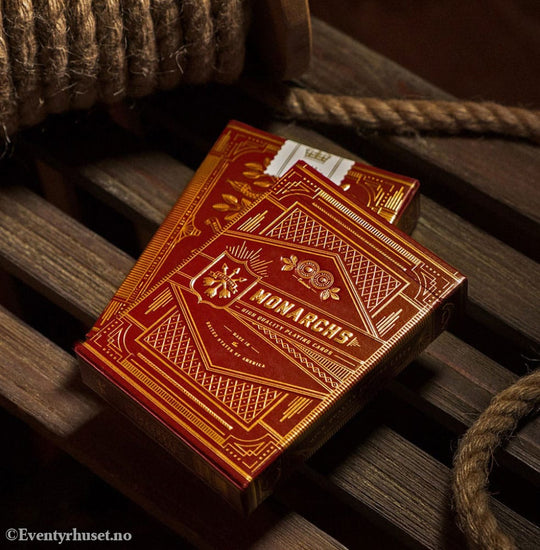 Monarchs Playing Cards Red Games