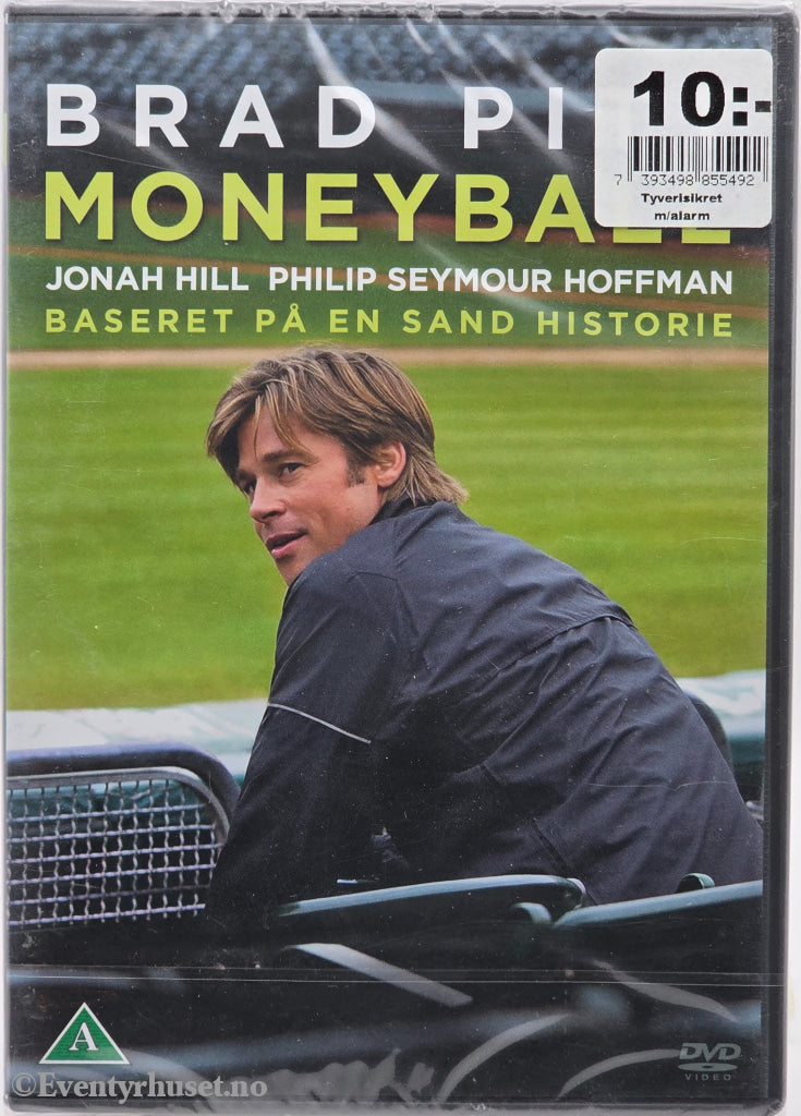 Moneyball (2011). DVD. Ny i plast!