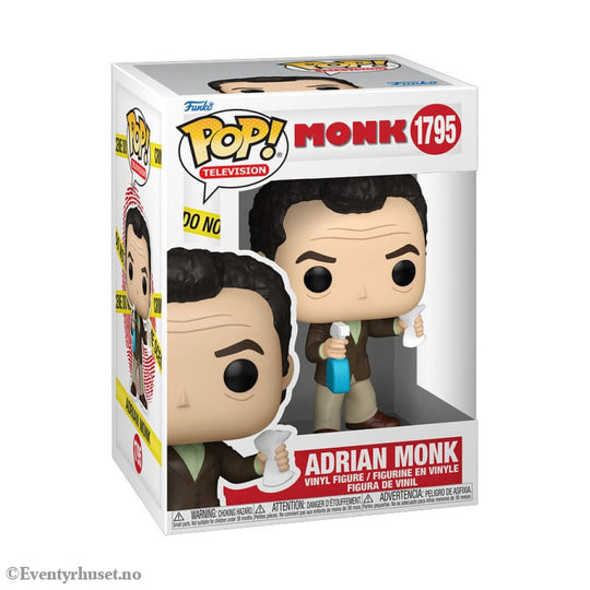 Monk POP! Television Vinyl Figure Adrian Monk 9 cm Collectibles