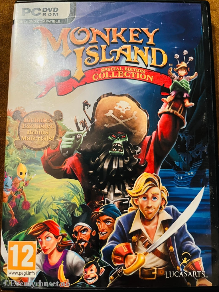 Monkey Island - Special Edition Collection. Pc-Spill. Pc Spill