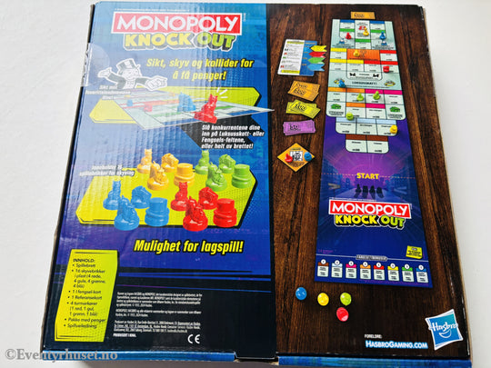 Monopoly Knockout. Brettspill