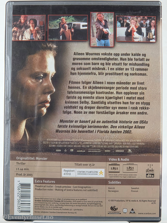 Monster (2003). DVD. Walt Disney Home Video