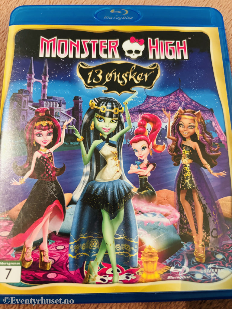 Monster High: 13 ønsker. Blu-ray.
