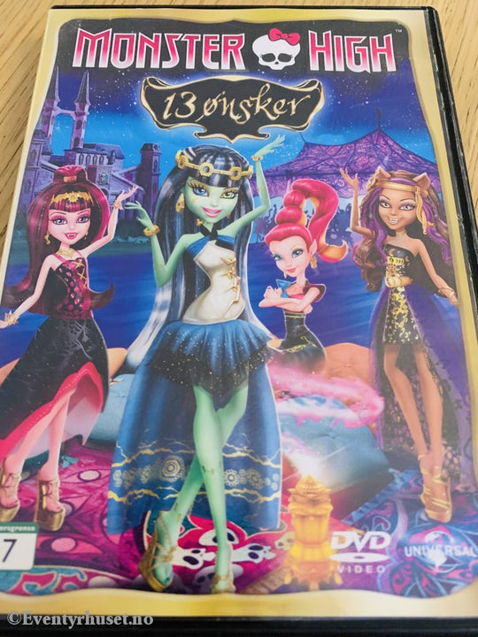 Monster High. 13 Ønsker. Dvd. Dvd