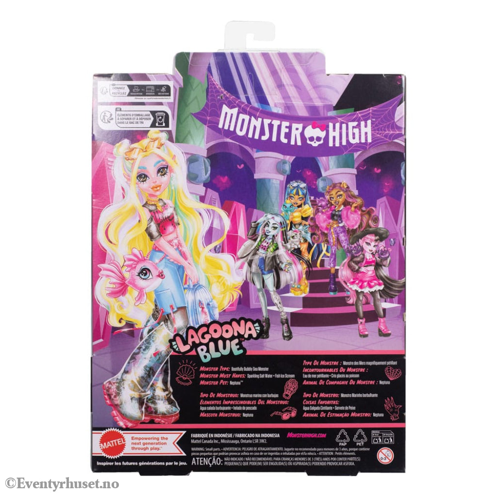 Monster High Doll Lagoona Blue 25 cm Toys
