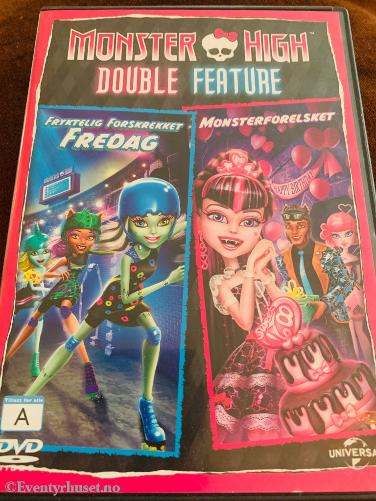 Monster High Double Feature - Fredag / Monsterforelsket. DVD. DVD