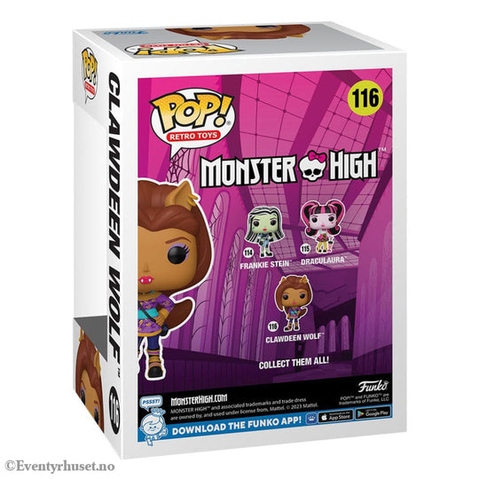 Monster High POP! Vinyl Figure Clawdeen 9 cm Collectibles