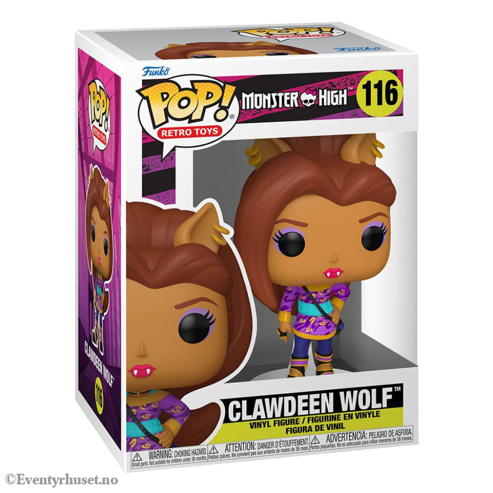 Monster High POP! Vinyl Figure Clawdeen 9 cm Collectibles