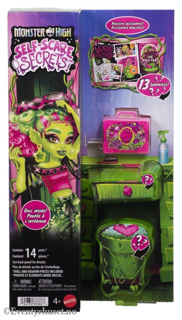 Monster High Self-Scare Secrets Doll Venus McFlytrap Toys