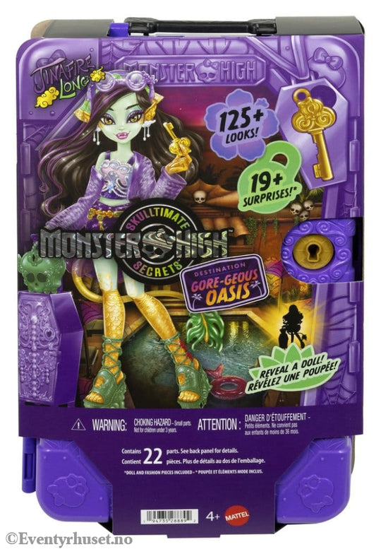 Monster High Skulltimate Secrets Doll Destination: Gore-geous Oasis - Jinafire Long Toys