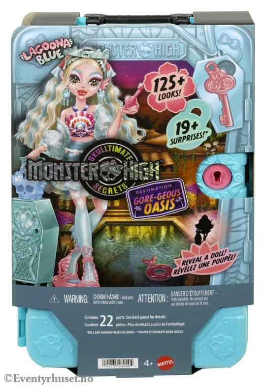 Monster High Skulltimate Secrets Doll Destination: Gore-geous Oasis - Lagoona Blue Toys