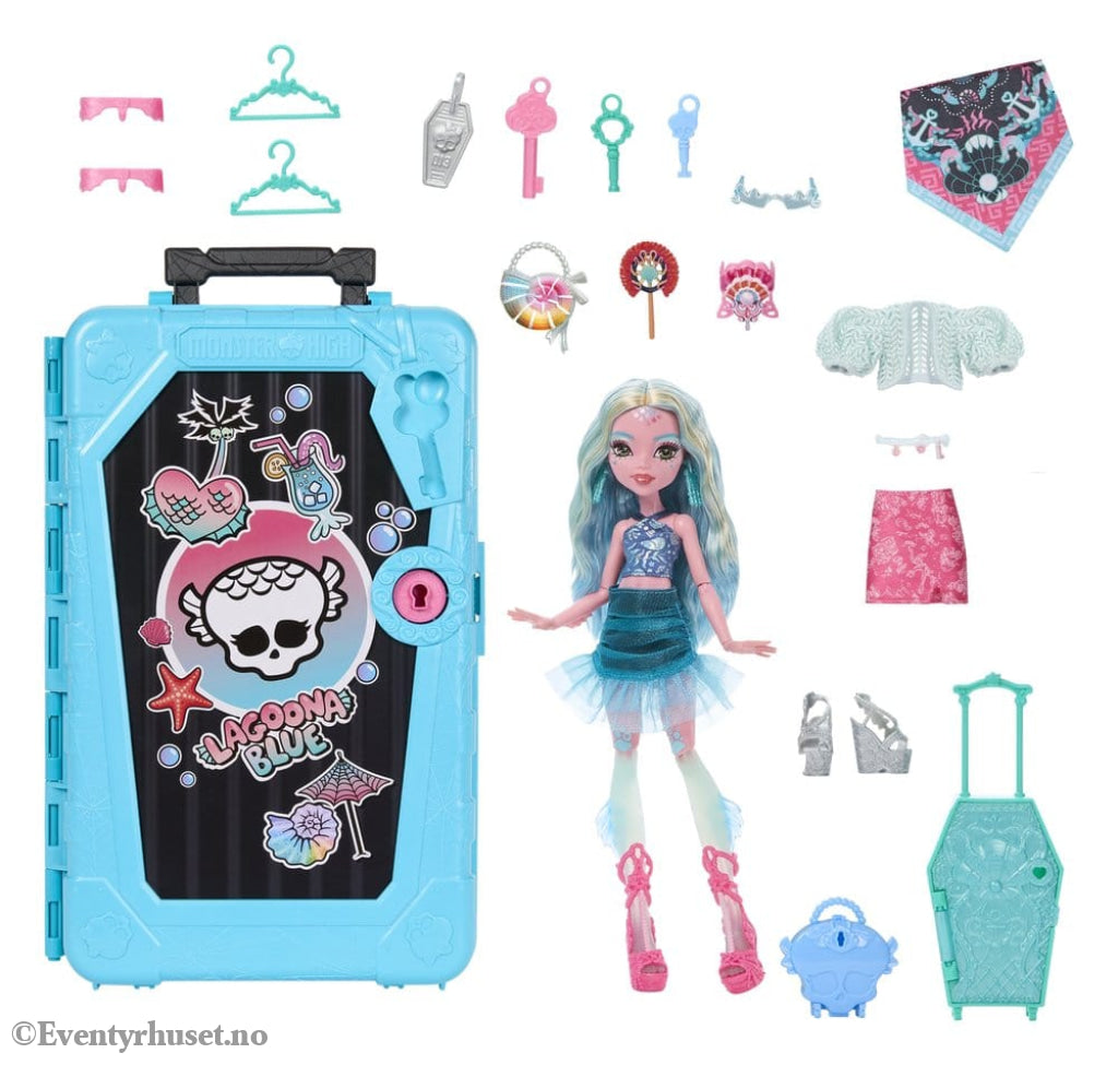 Monster High Skulltimate Secrets Doll Destination: Gore-geous Oasis - Lagoona Blue Toys