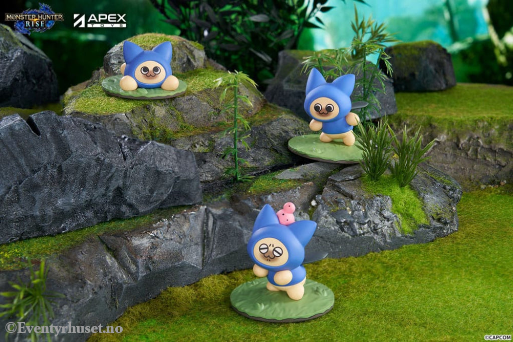 Monster Hunter Rise Trading Figure 6-Pack Felyne Cat Manga & Anime