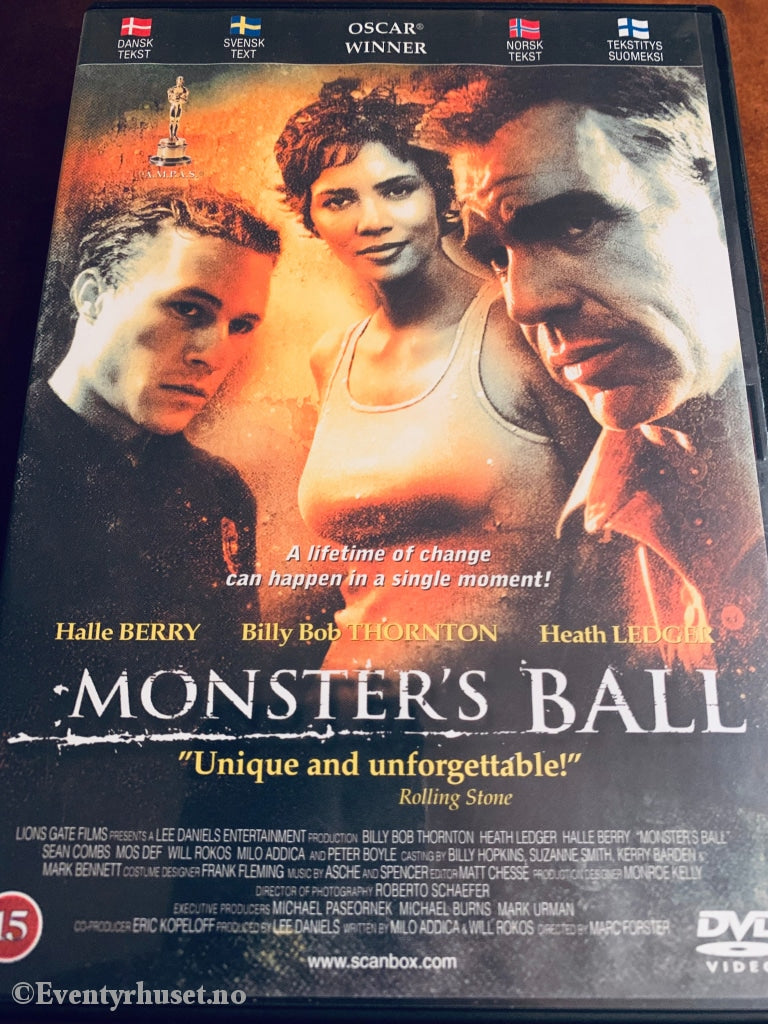 Monsters Ball. 2001. Dvd. Dvd