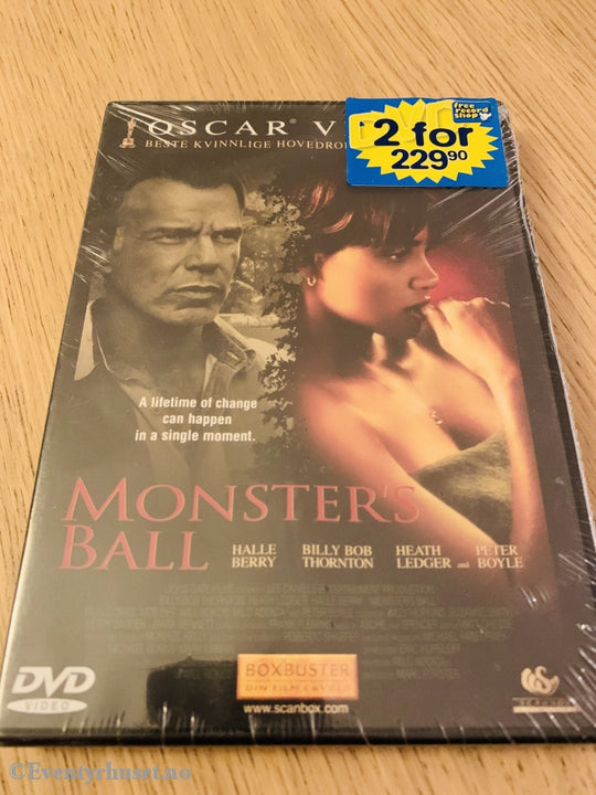 Monsters Ball. 2001. Dvd Ny I Plast!