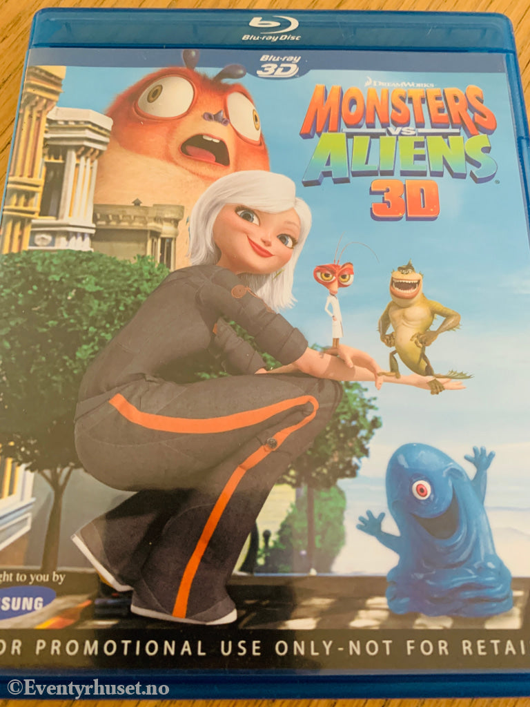 Monsters vs. Aliens 3D (2009) . Blu-ray 3D.