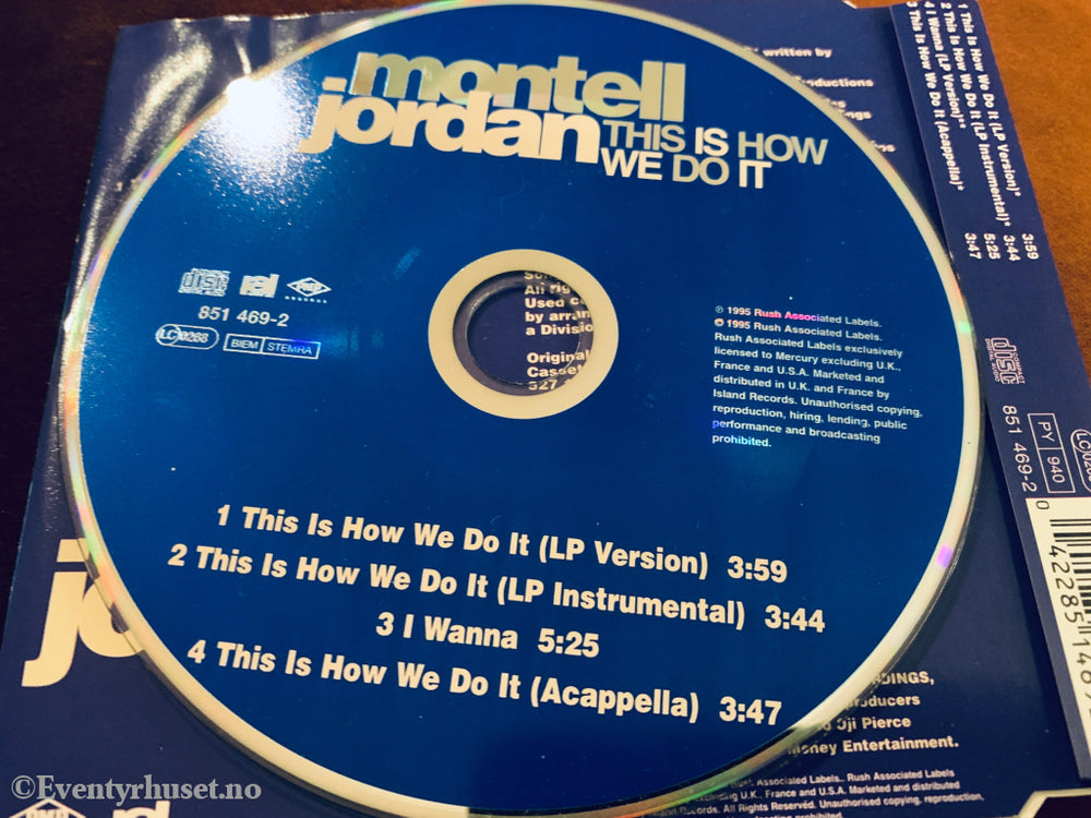 Montell Jordan. This is how we do it. CD.