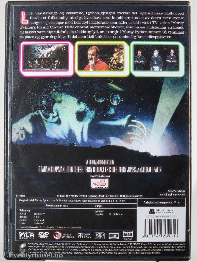 Monty Python Live at the Hollywood Bowl (1982). DVD.