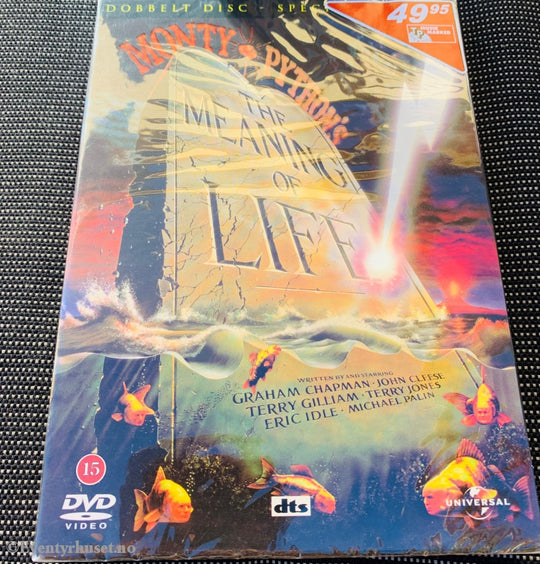 Monty Pythons The Meaning Of Life (Meningen Med Livet). Dvd Slipcase Ny I Plast!