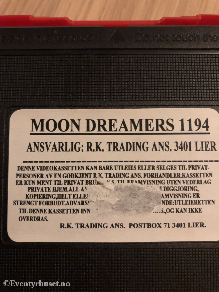 Moon Dreamers - Reisen Til Drømmelandet. 1994. Vhs