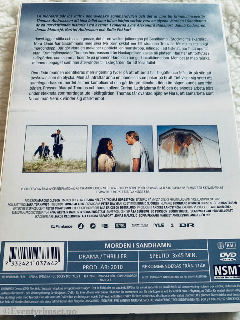 Morden i Sandhamn (2010). DVD.