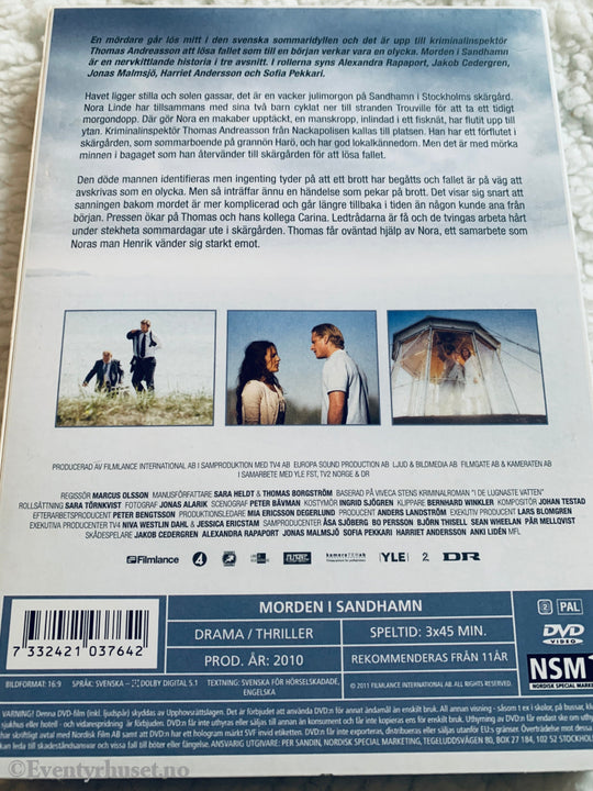 Morden i Sandhamn (2010). DVD.