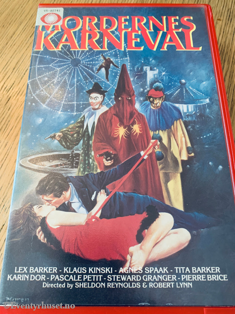 Morderens karneval. VHS Big Box. VHS Big Box