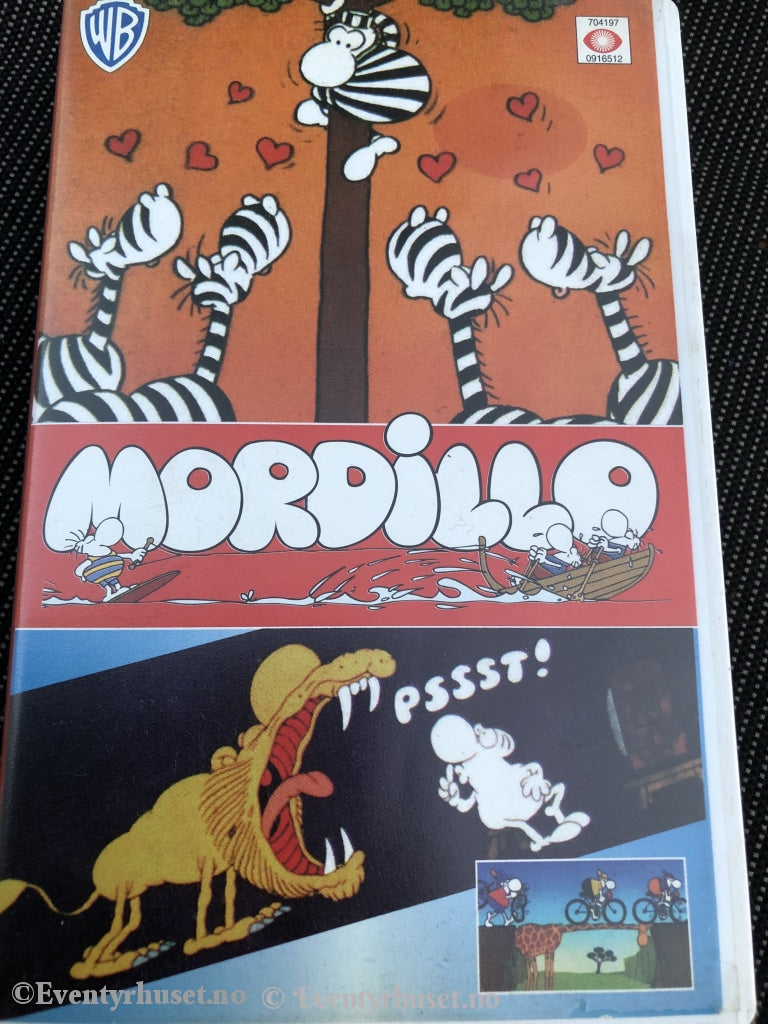 Mordillo. 1993. Vhs. Vhs