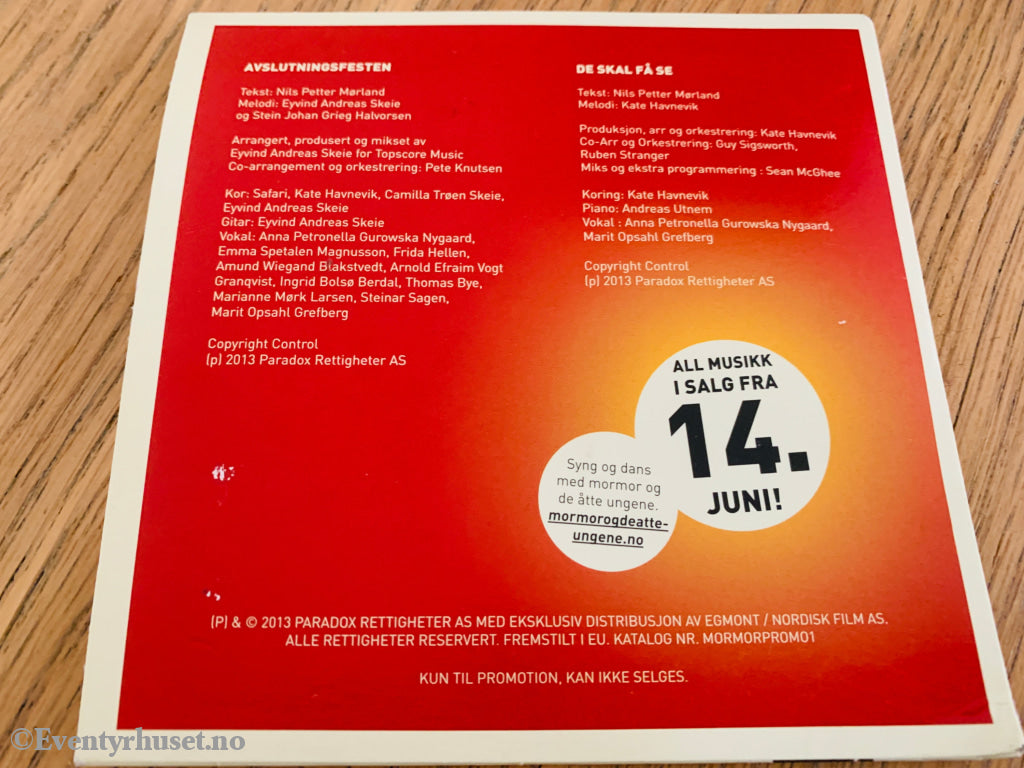 Mormor og de åtte ungene (2013). DVD.