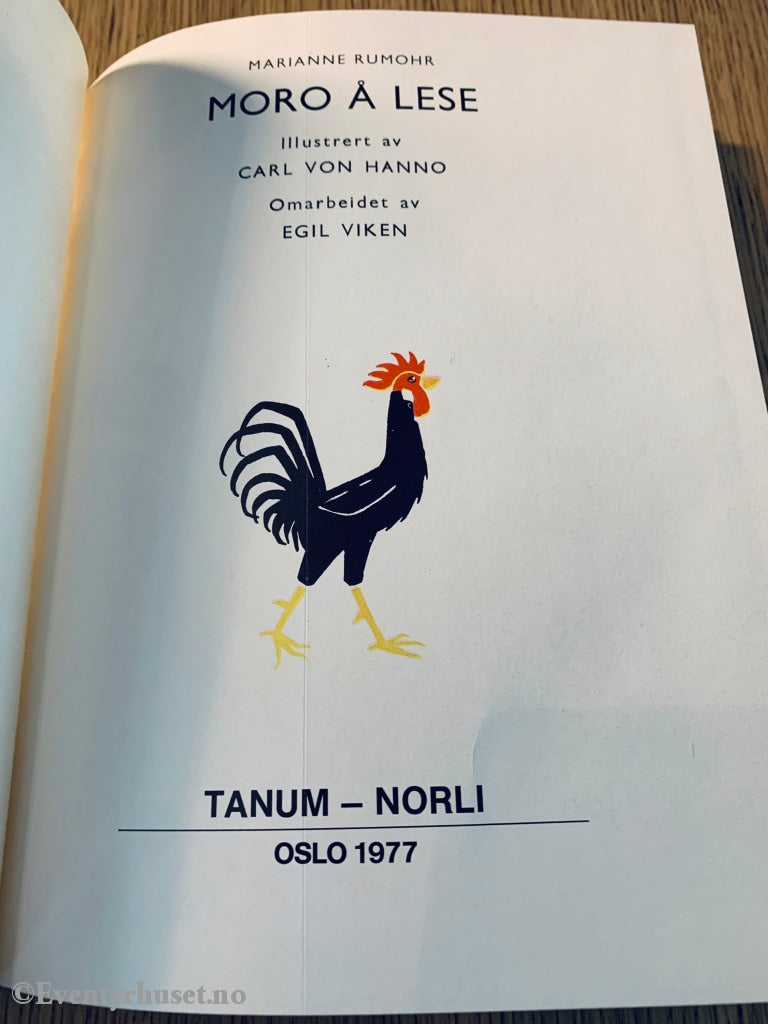 Moro Å Lese. 1977. Fortelling