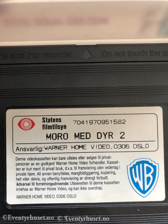 Moro Med Dyr 2. 1994. Vhs. Vhs