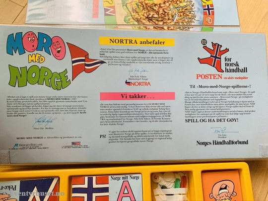 Moro Med Norge. Brettspill. Brettspill