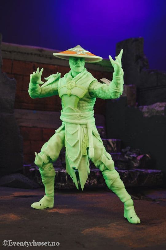 Mortal Kombat Action Figure Glow in the Dark Edition Raiden (Gold Label) 18 cm Toys