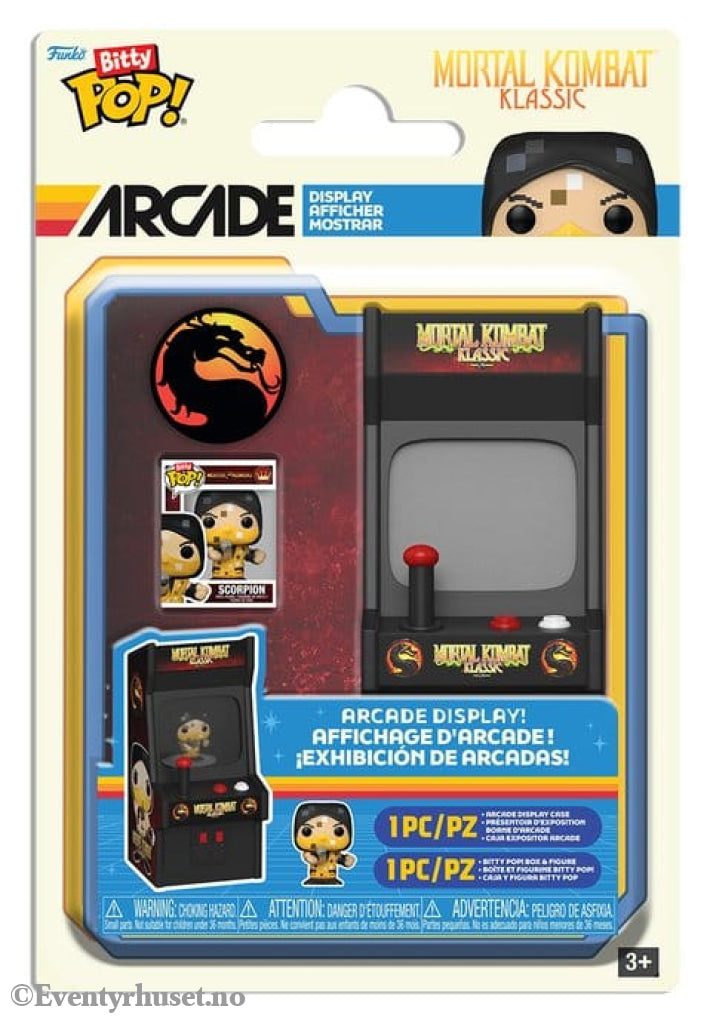 Mortal Kombat Bitty POP! Arcade Claw Vinyl Figure Collectibles