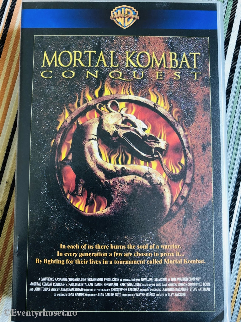 Mortal Kombat. Conquest. 1998. Vhs. Vhs