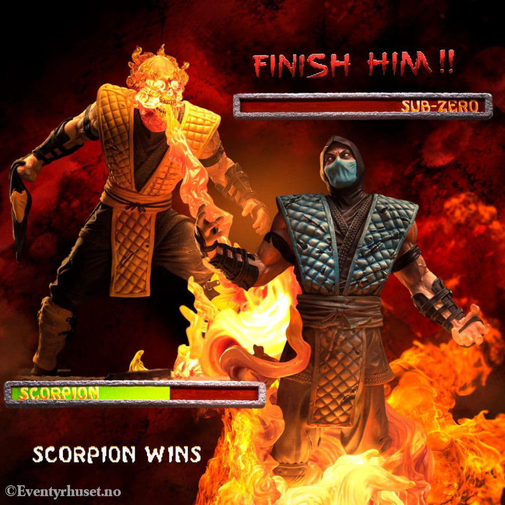 Mortal Kombat Deluxe Art Scale Statue 1/10 Scorpion Fatality 27 cm Collectibles