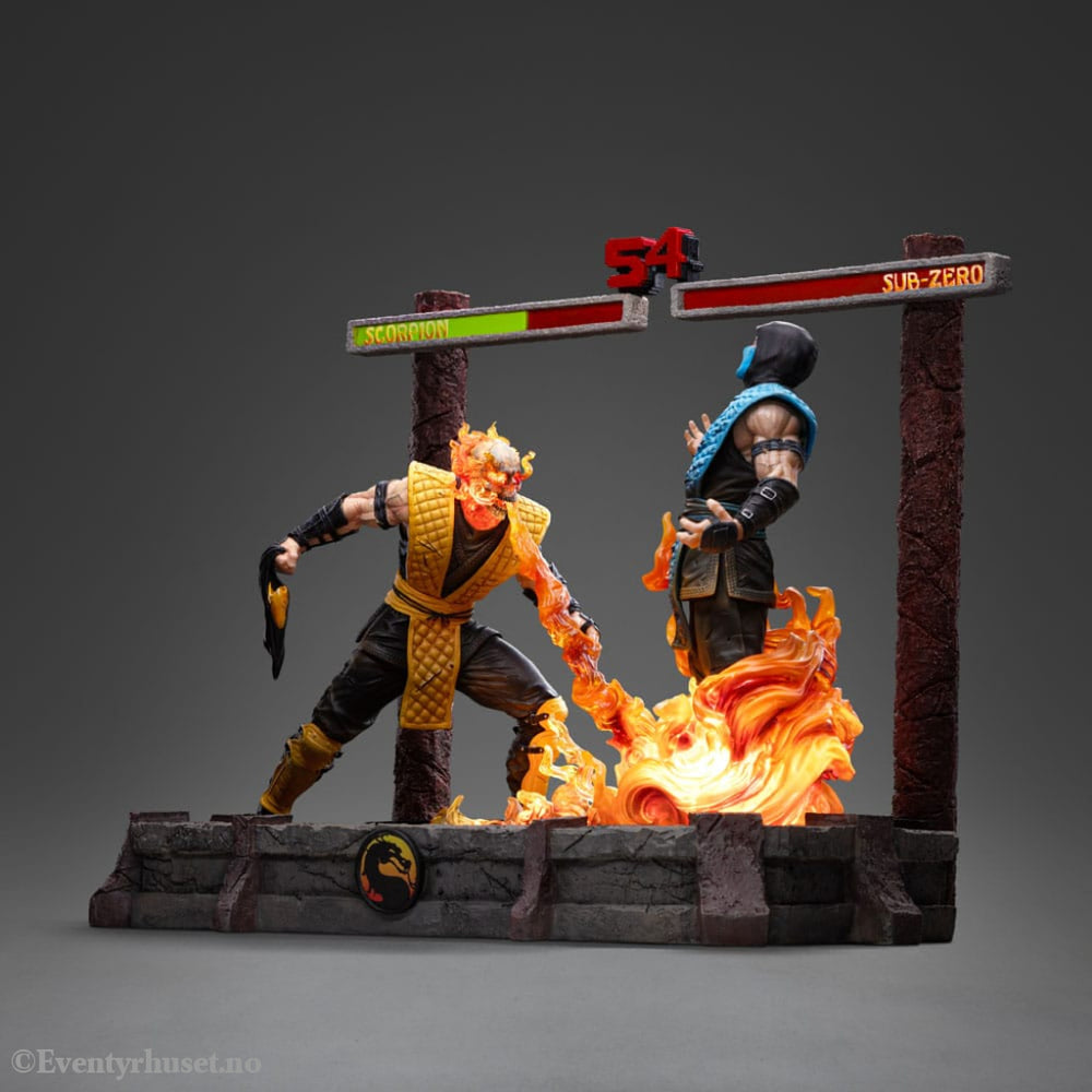 Mortal Kombat Deluxe Art Scale Statue 1/10 Scorpion Fatality 27 cm Collectibles