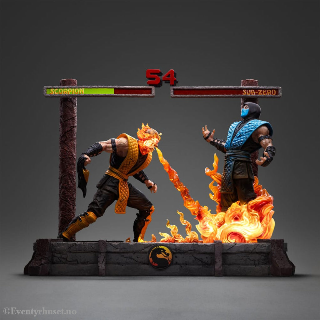 Mortal Kombat Deluxe Art Scale Statue 1/10 Scorpion Fatality 27 cm Collectibles
