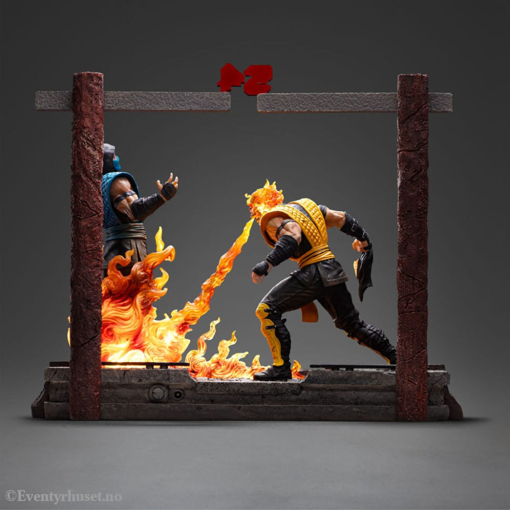 Mortal Kombat Deluxe Art Scale Statue 1/10 Scorpion Fatality 27 cm Collectibles