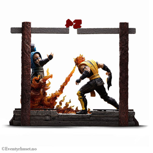 Mortal Kombat Deluxe Art Scale Statue 1/10 Scorpion Fatality 27 cm Collectibles