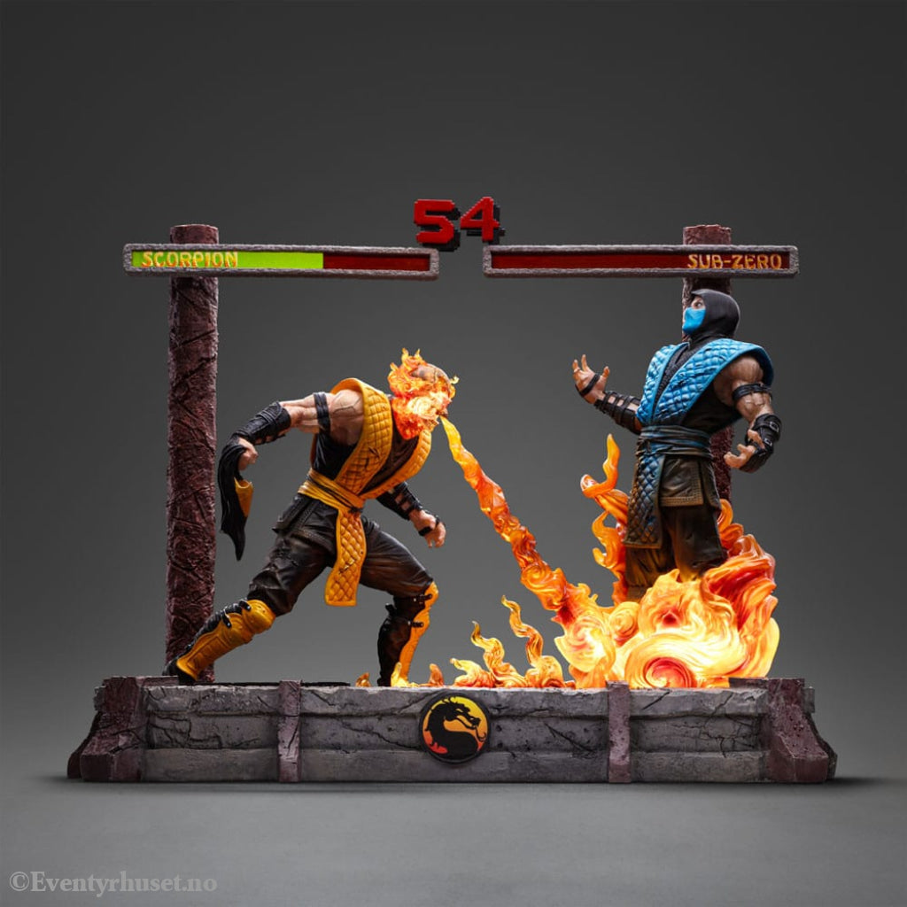 Mortal Kombat Deluxe Art Scale Statue 1/10 Scorpion Fatality 27 cm Collectibles