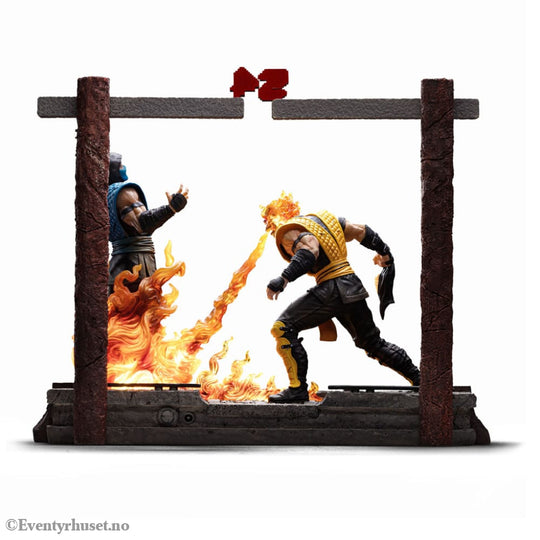 Mortal Kombat Deluxe Art Scale Statue 1/10 Scorpion Fatality 27 cm Collectibles