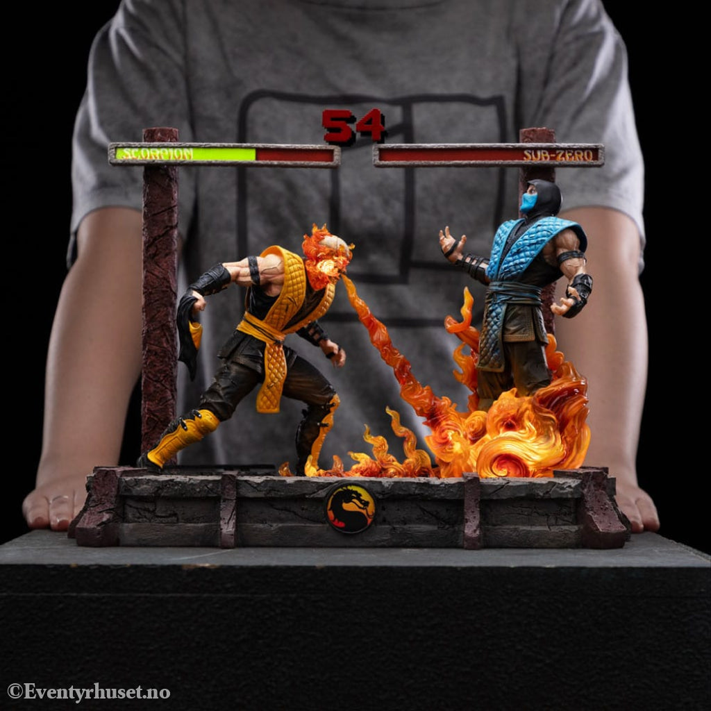 Mortal Kombat Deluxe Art Scale Statue 1/10 Scorpion Fatality 27 cm Collectibles