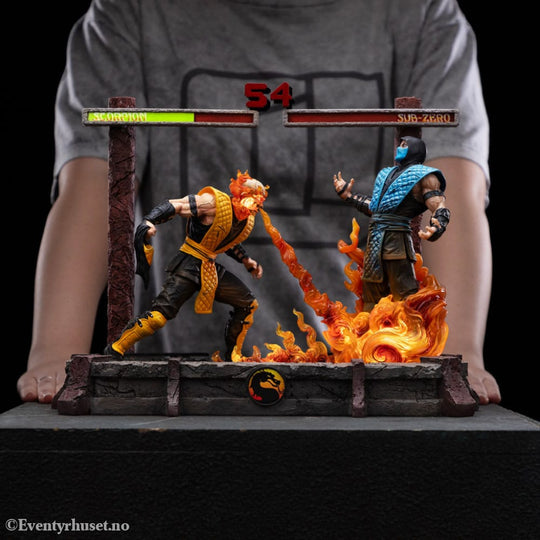 Mortal Kombat Deluxe Art Scale Statue 1/10 Scorpion Fatality 27 cm Collectibles