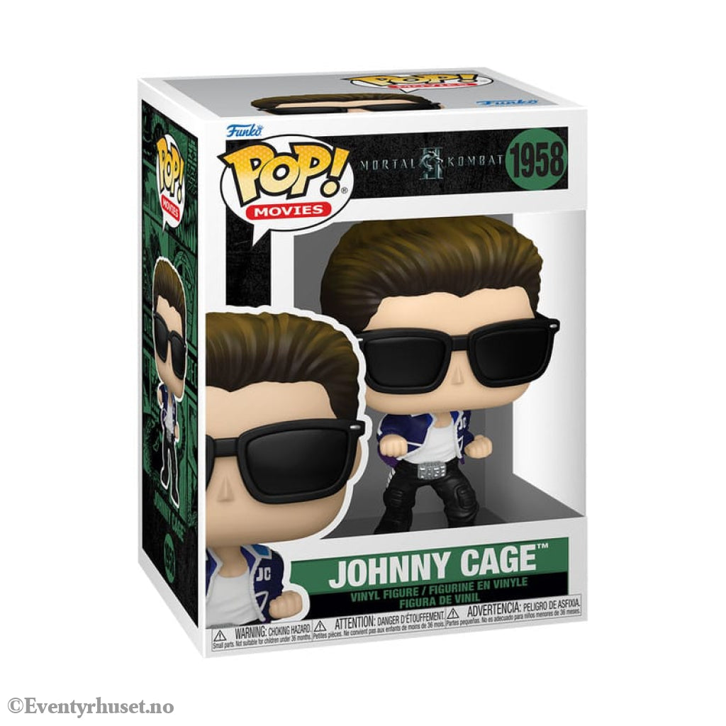 Mortal Kombat II (2026) POP! Games Vinyl Figure Johnny Cage 9 cm Collectibles