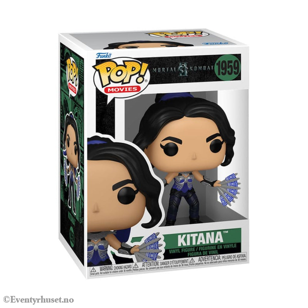 Mortal Kombat II (2026) POP! Games Vinyl Figure Kitana 9 cm Collectibles