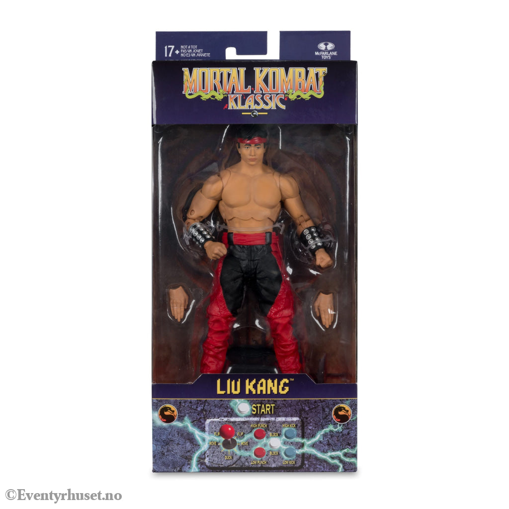 Mortal Kombat Klassics Action Figure Liu Kang 18 cm. Mint In Sealed Box (MISB)! Actionfigur